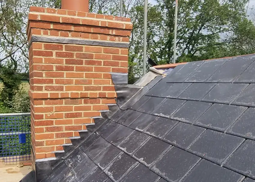 Chimney Lead Flashing Installation